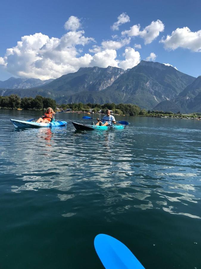 Paradiso Sul Lago Calceranica al Lago Exterior foto