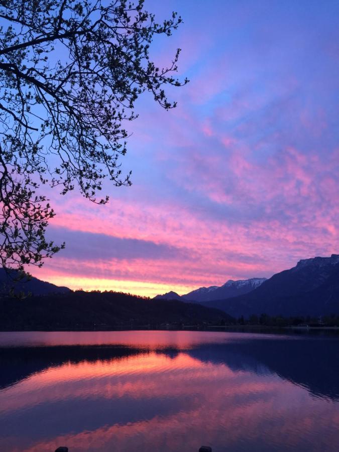 Paradiso Sul Lago Calceranica al Lago Exterior foto